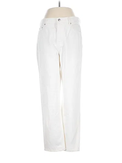 Pre-owned Everlane Jeans In Ivory