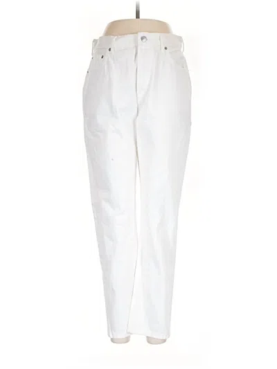 Pre-owned Everlane Jeans In Ivory