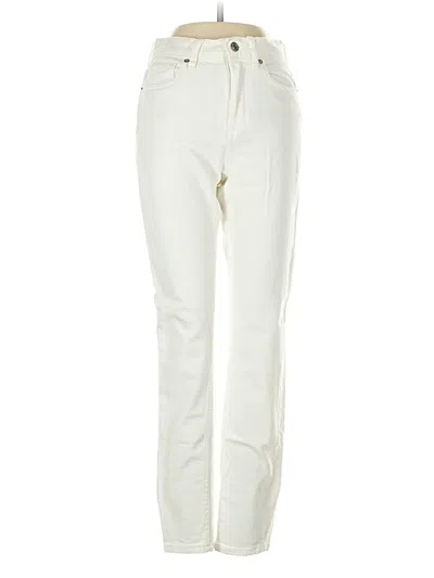 Pre-owned Everlane Jeans In Ivory