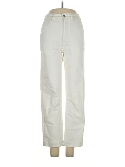 Pre-owned Everlane Jeans In Ivory