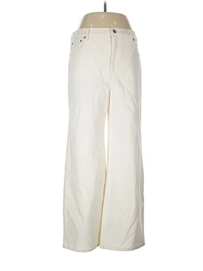 Pre-owned Everlane Jeans In Ivory