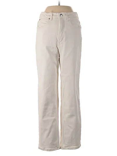 Pre-owned Everlane Jeans In Ivory