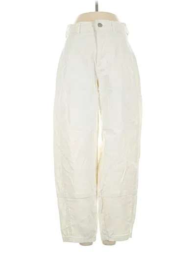 Pre-owned Everlane Jeans In Ivory