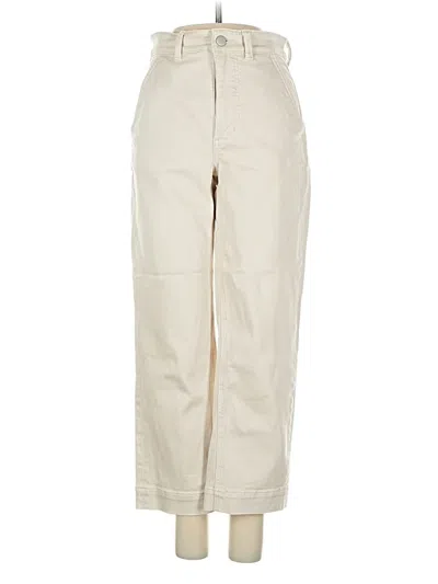 Pre-owned Everlane Jeans In White