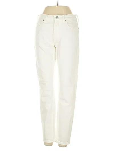 Pre-owned Everlane Jeans In White
