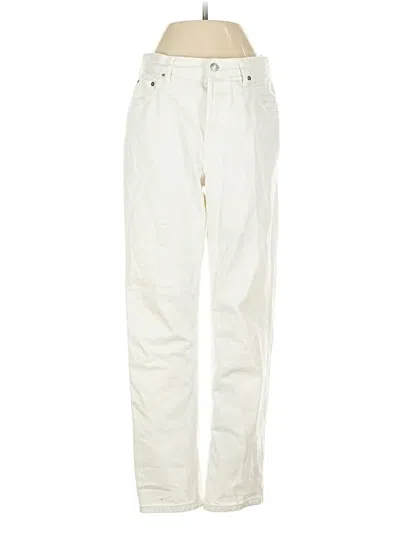 Pre-owned Everlane Jeans In White