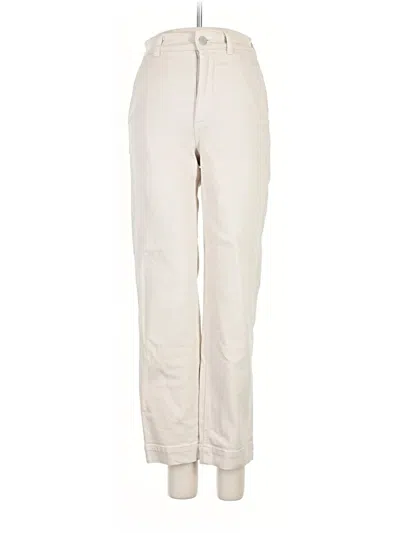 Pre-owned Everlane Jeans In White