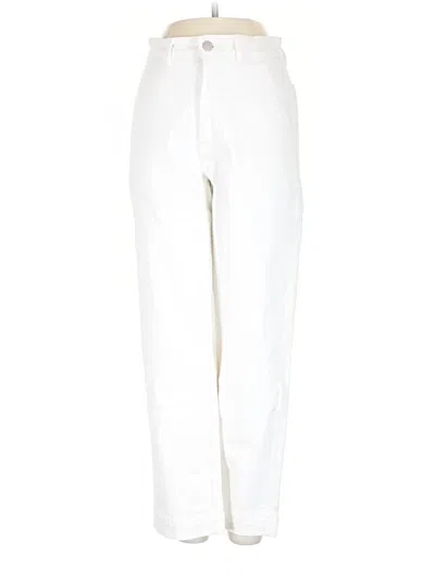 Pre-owned Everlane Jeans In White