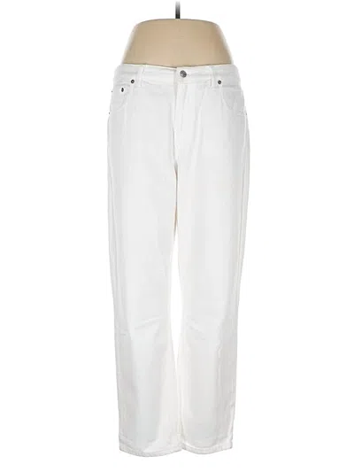 Pre-owned Everlane Jeans In White