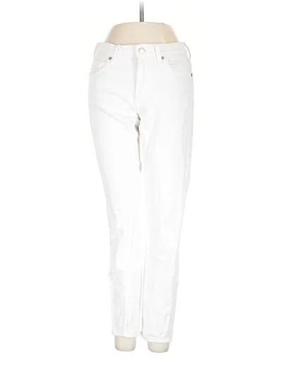 Pre-owned Everlane Jeans In White