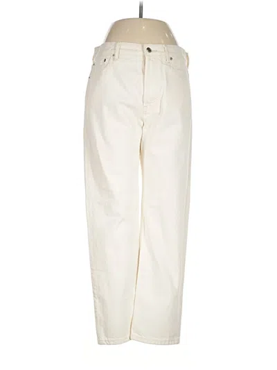 Pre-owned Everlane Jeans In White