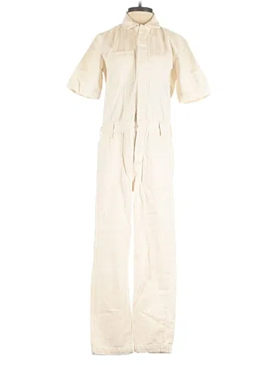 Pre-owned Everlane Jumpsuit In Ivory