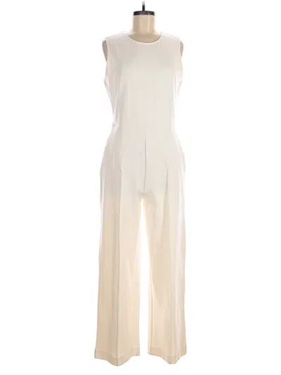 Pre-owned Everlane Jumpsuit In Ivory