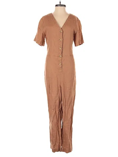 Pre-owned Everlane Jumpsuit In Tan