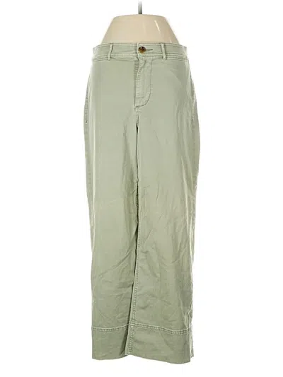 Pre-owned Everlane Khaki Pant In Green
