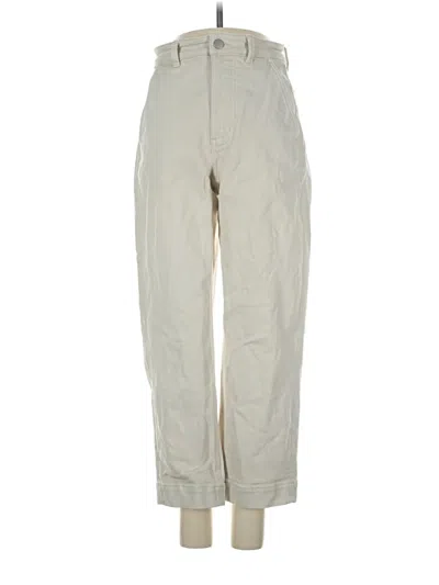 Pre-owned Everlane Khaki Pant In Ivory