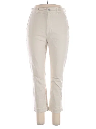 Pre-owned Everlane Khaki Pant In Ivory