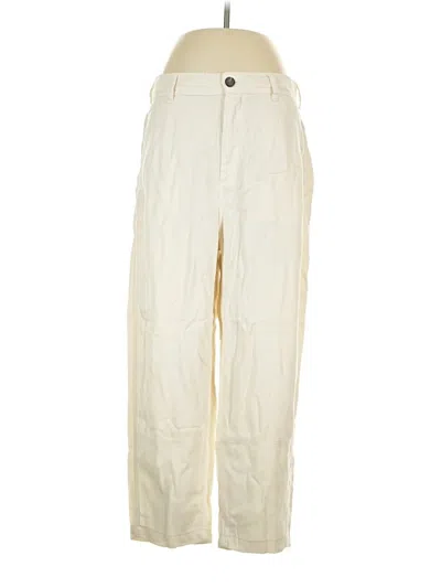 Pre-owned Everlane Khaki Pant In Ivory