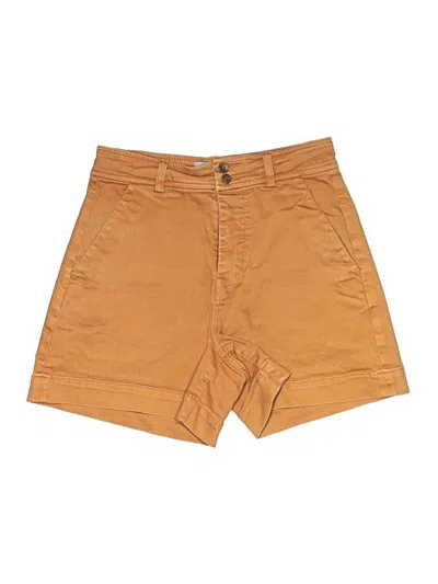 Pre-owned Everlane Khaki Shorts In Brown