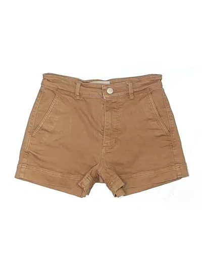 Pre-owned Everlane Khaki Shorts In Brown