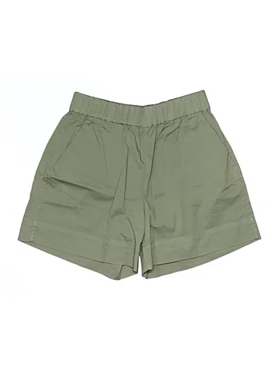 Pre-owned Everlane Khaki Shorts In Green