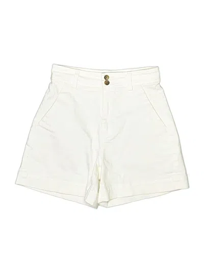 Pre-owned Everlane Khaki Shorts In Ivory