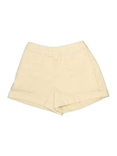 Pre-owned Everlane Khaki Shorts In Ivory