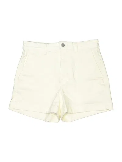 Pre-owned Everlane Khaki Shorts In White