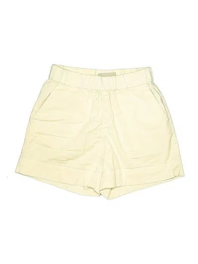 Pre-owned Everlane Khaki Shorts In White