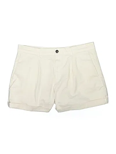 Pre-owned Everlane Khaki Shorts In White