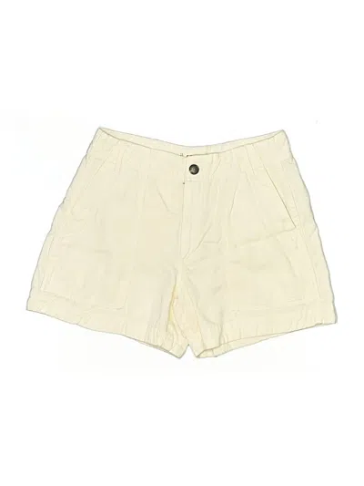 Pre-owned Everlane Khaki Shorts In White