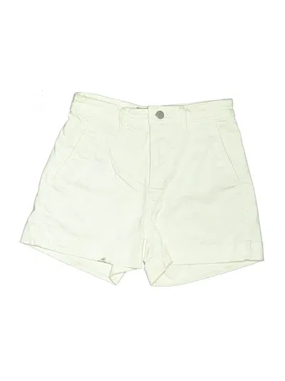 Pre-owned Everlane Khaki Shorts In White