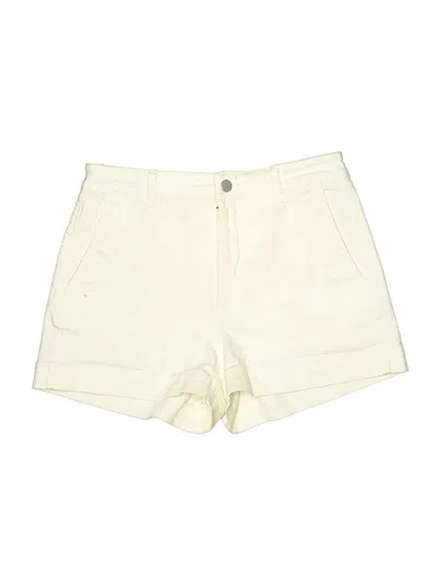 Pre-owned Everlane Khaki Shorts In White