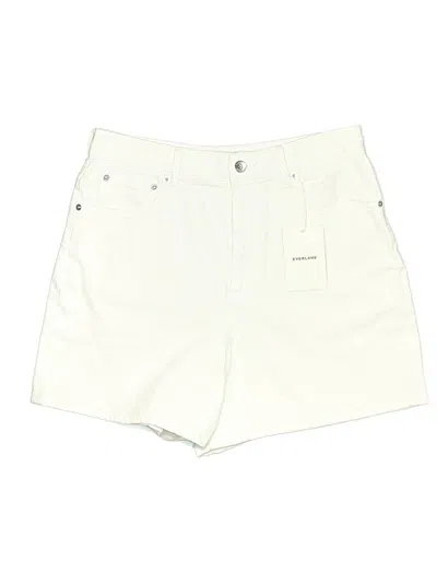 Everlane Khaki Shorts In White