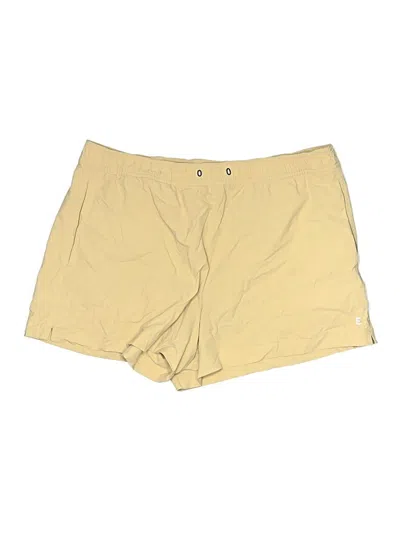 Pre-owned Everlane Khaki Shorts In Yellow