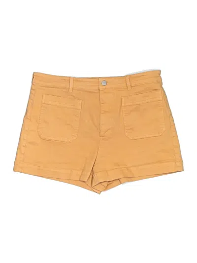 Pre-owned Everlane Khaki Shorts In Yellow