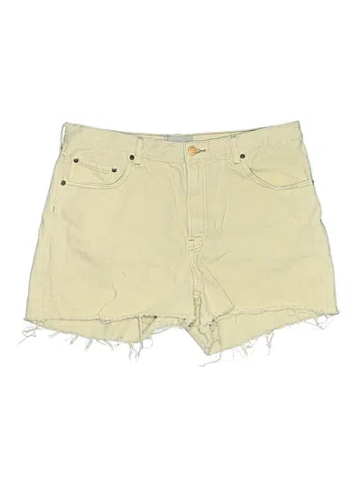 Pre-owned Everlane Khaki Shorts In Yellow