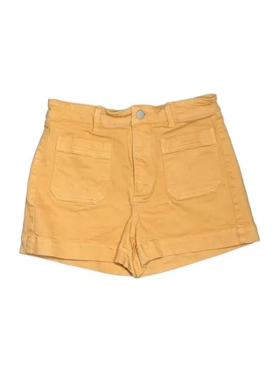 Pre-owned Everlane Khaki Shorts In Yellow