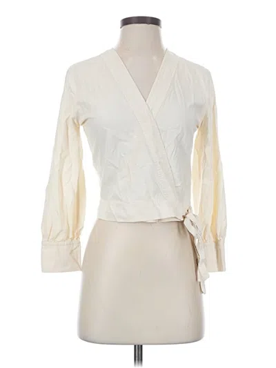 Pre-owned Everlane Kimono In Ivory