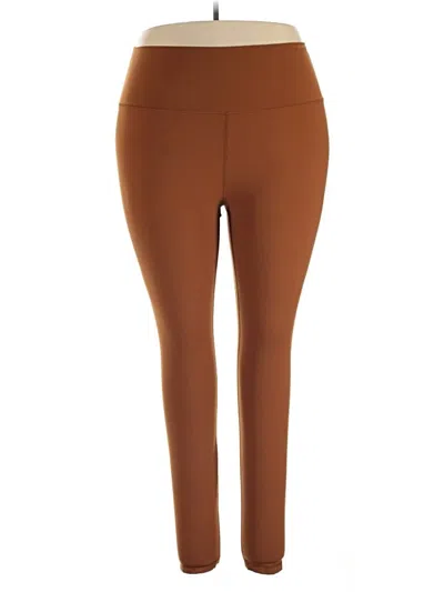 Pre-owned Everlane Leggings In Brown