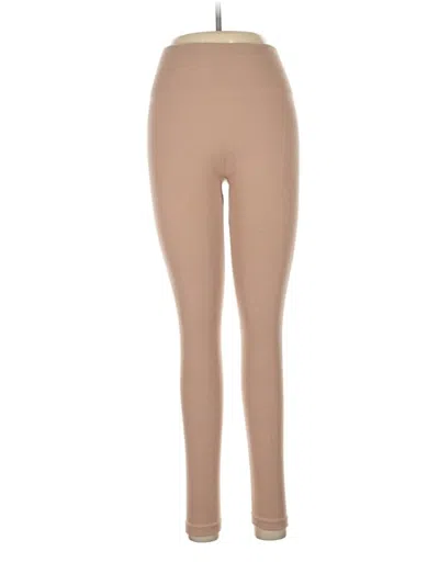Pre-owned Everlane Leggings In Tan