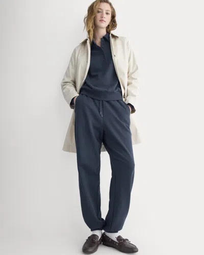 Everlane Lightweight Terry Jogger In Navy In Blue