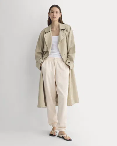 Everlane Lightweight Terry Jogger In Parchment In Neutral