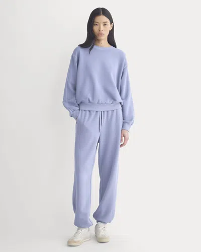 Everlane Lightweight Terry Jogger In Velvet Morning In Blue