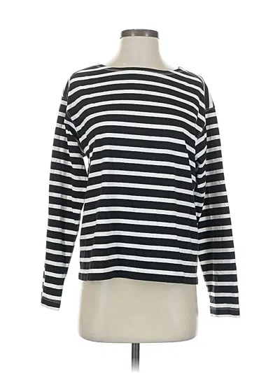 Pre-owned Everlane Long Sleeve T-shirt In Black