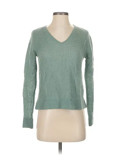 Pre-owned Everlane Long Sleeve T-shirt In Green