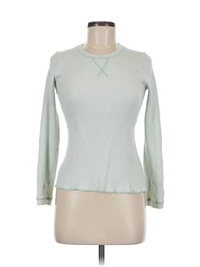 Pre-owned Everlane Long Sleeve T-shirt In Green