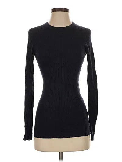 Pre-owned Everlane Long Sleeve Top Black Turtleneck Tops