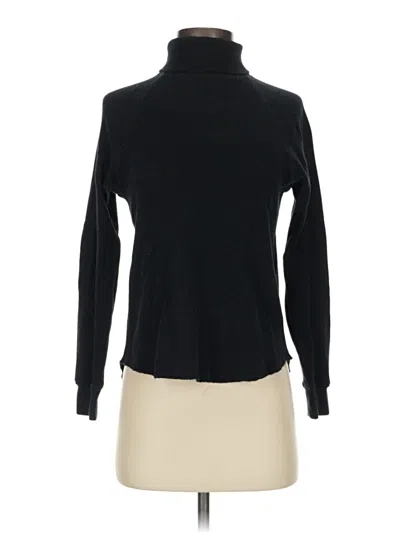 Pre-owned Everlane Long Sleeve Top Black Turtleneck Tops