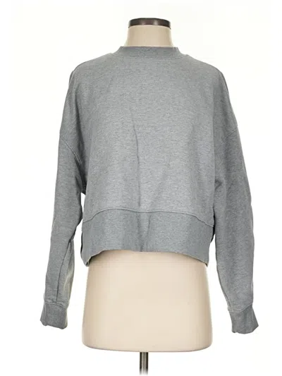 Pre-owned Everlane Long Sleeve Top Gray Turtleneck Tops